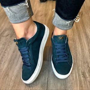 Hide&Jack crocodile embossed sneakers!!! EXCLUSIVE